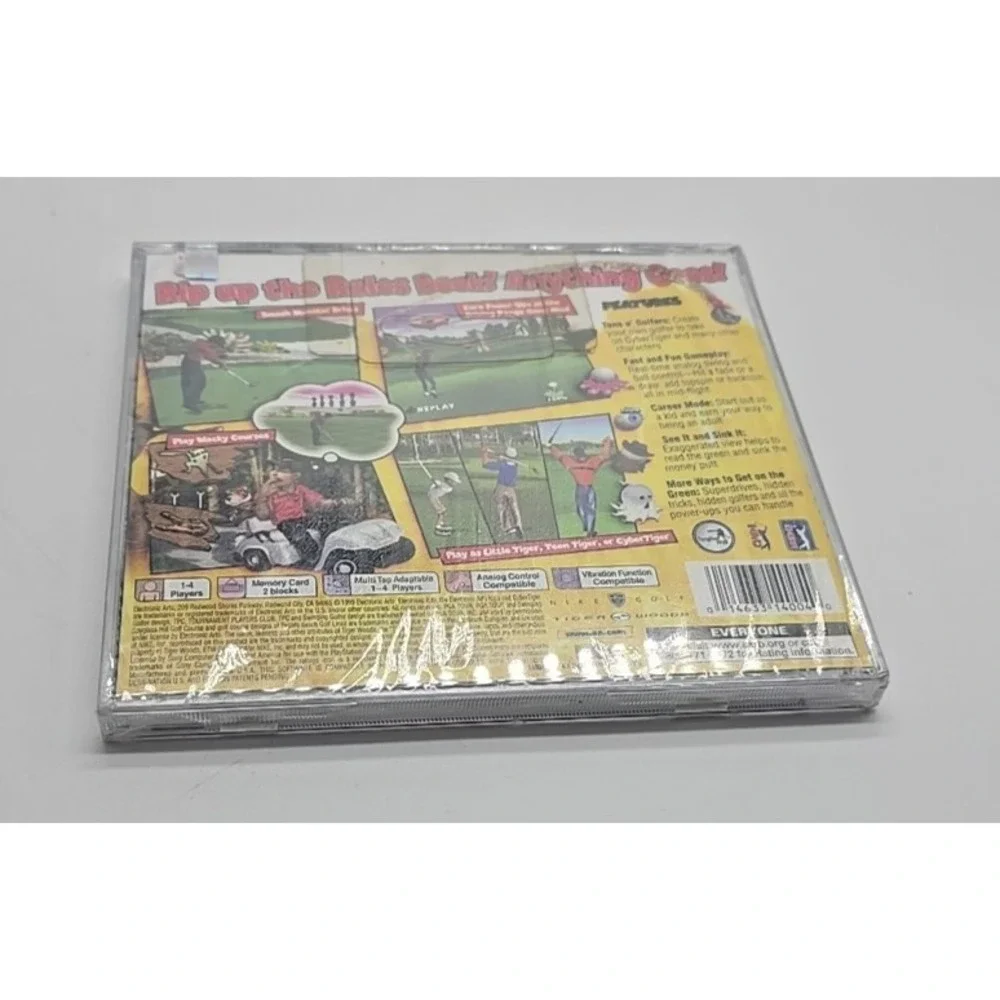 SEALED CyberTiger (Sony PlayStation 1, 1999) Nintendo‎
